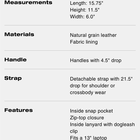 Coach Soft Empire 40 Honey Brown color - Picture 12 of 12